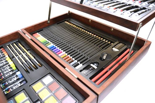 Art 101 Artist's Suite - 156 pc. Painting and Drawing Set