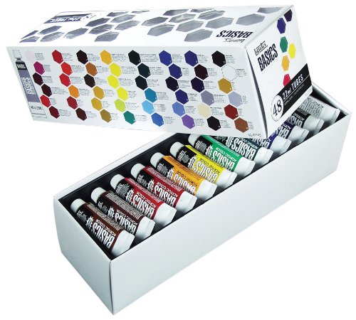 Darice 120-Piece Deluxe Art Set Art Supplies for Drawing, Painting and More